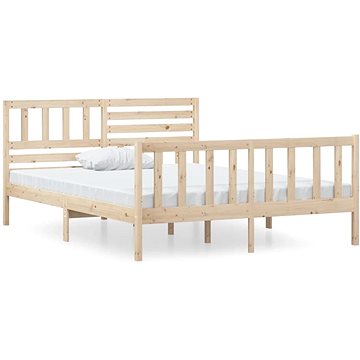 Rám postele masivní dřevo 120 × 190 cm Small Double, 3101123 (3101123)