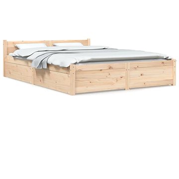 Rám postele se zásuvkami 140 × 190 cm, 3103549 (3103549)