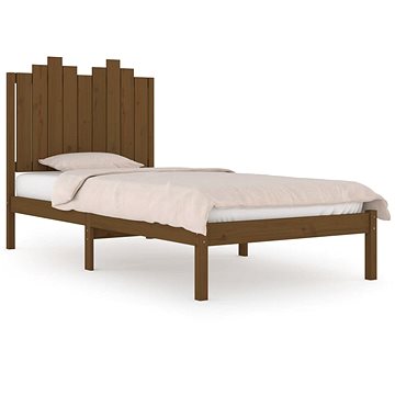 Rám postele medově hnědý masivní borovice 90 × 190 cm Single, 3103746 (3103746)