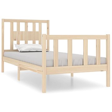 Rám postele masivní dřevo 90 × 190 cm Single, 3104093 (3104093)