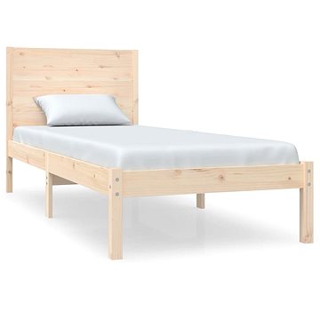 Rám postele masivní borovice 100 × 200 cm, 3104143 (3104143)