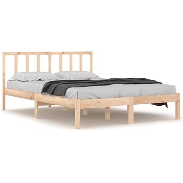 Rám postele masivní borovice 120 × 200 cm, 3105066 (3105066)
