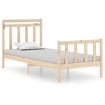 Rám postele masivní dřevo 75 × 190 cm Small Single, 3105340 (3105340)