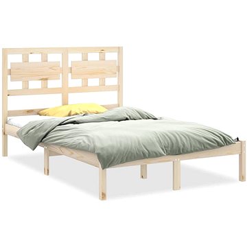 Rám postele masivní dřevo 120 × 200 cm, 3105660 (3105660)