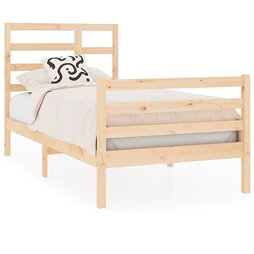 Rám postele masivní dřevo 90 × 190 cm Single, 3105825 (3105825)