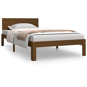 Rám postele medově hnědý masivní borovice 100 × 200 cm, 810488 (810488)