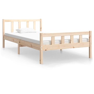 Rám postele masivní dřevo 90 × 200 cm, 810664 (810664)