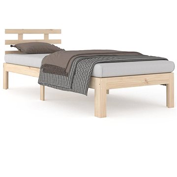 Rám postele masivní dřevo 90 × 190 cm Single, 814719 (814719)