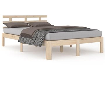 Rám postele masivní dřevo 180 × 200 cm Super King, 814769 (814769)