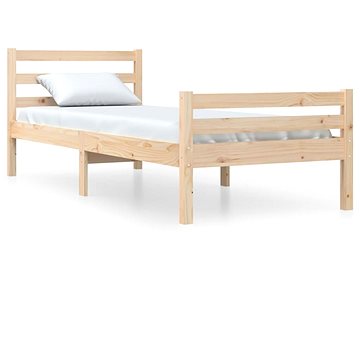 Rám postele masivní dřevo 90 × 190 cm Single, 814784 (814784)