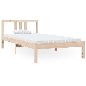 Rám postele masivní dřevo 90 × 190 cm Single, 814849 (814849)