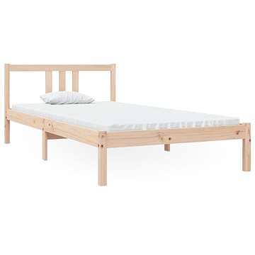 Rám postele masivní dřevo 100 × 200 cm, 814874 (814874)