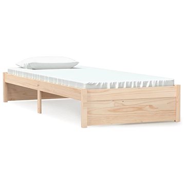 Rám postele masivní dřevo 75 × 190 cm Small Single, 814909 (814909)