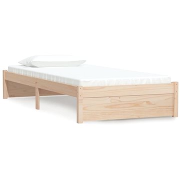 Rám postele masivní dřevo 90 × 190 cm Single, 814914 (814914)
