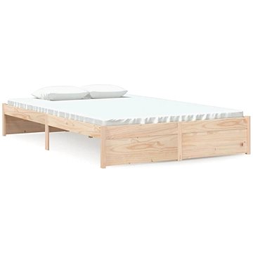 Rám postele masivní dřevo 120 × 190 cm Small Double, 814919 (814919)
