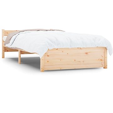 Rám postele masivní dřevo 90 × 190 cm Single, 815009 (815009)