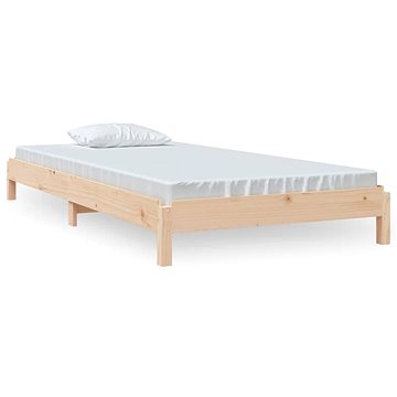 Stohovatelná postel 90 × 190 cm masivní borovice, 820402 (820402)