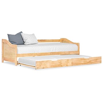 Rám vysouvací postele/pohovky borové dřevo 90x200 cm (283150)