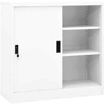 SHUMEE s posuvnými dveřmi bílá 90 × 40 × 90 cm (335950)