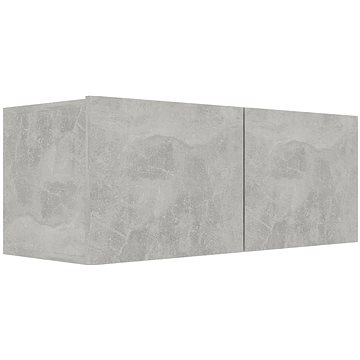 SHUMEE betonově šedý 80 × 30 × 30 cm (801476)