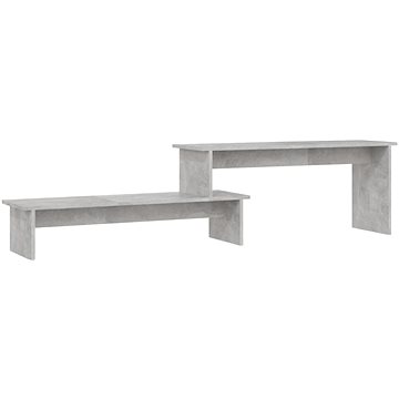 SHUMEE betonově šedý 180 × 30 × 43 cm (806269)