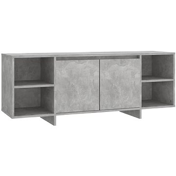 SHUMEE betonově šedý 130 × 35 × 50 cm (809588)