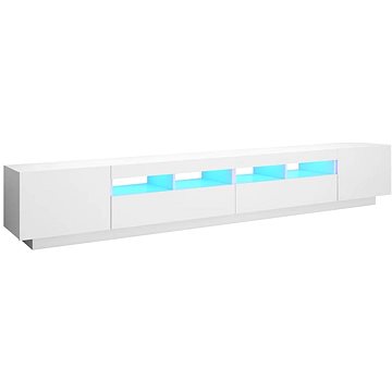 SHUMEE s LED osvětlením bílý 260 × 35 × 40 cm (3081915)