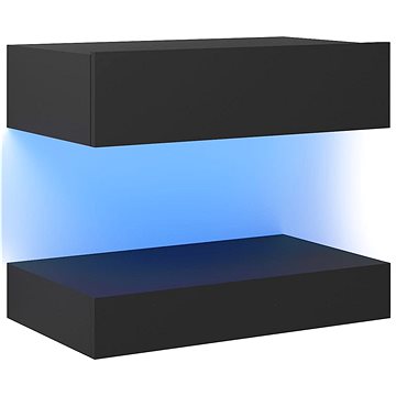 SHUMEE s LED osvětlením šedý 60 × 35 cm (804269)