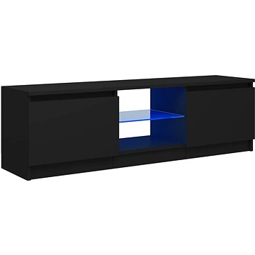 SHUMEE s LED osvětlením černý 120 × 30 × 35,5 cm (804284)