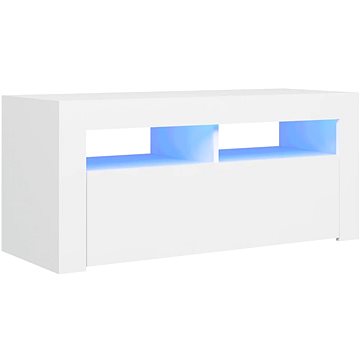 SHUMEE s LED osvětlením bílý 90 × 35 × 40 cm (804319)