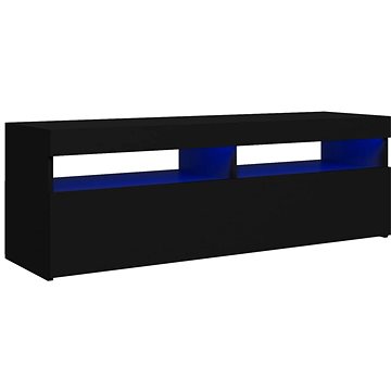 SHUMEE s LED osvětlením černý 120 × 35 × 40 cm (804374)