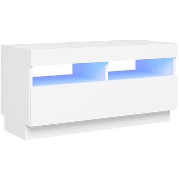 SHUMEE s LED osvětlením bílý 80 × 35 × 40 cm (804445)