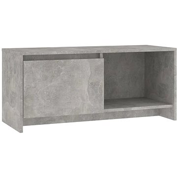 SHUMEE betonově šedý 90 × 35 × 40 cm (809786)