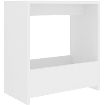 SHUMEE bílý 50 × 26 × 50 cm, dřevotříska (806687)