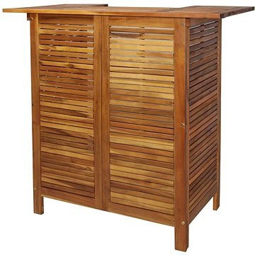 Barový stůl 110 x 50 x 105 cm masivní akáciové dřevo (44007)