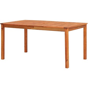 Zahradní stůl 150 x 90 x 74 cm masivní akáciové dřevo (45962)