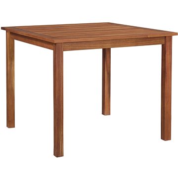 Zahradní stůl 85 x 85 x 74 cm masivní akáciové dřevo (48606)