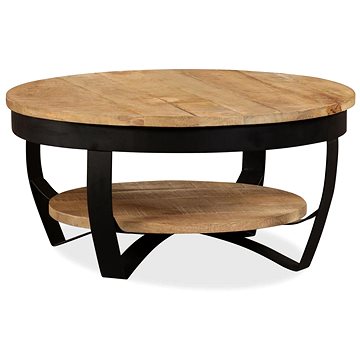 Konferenční stolek hrubé mangovníkové dřevo 65x32 cm (244675)