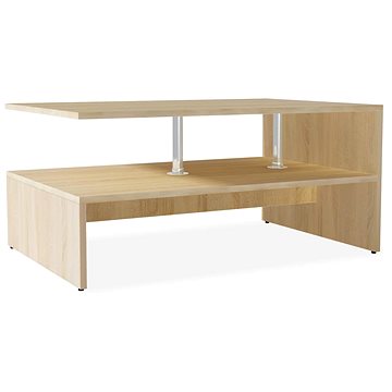 Konferenční stolek dřevotříska 90x59x42 cm dub (244855)