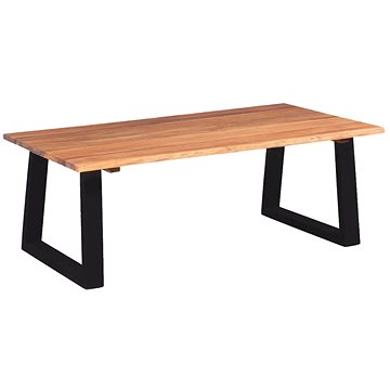 Konferenční stolek, masivní akáciové dřevo, 110x60x40 cm (244996)