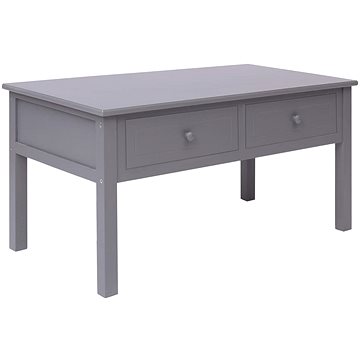 Konferenční stolek šedý 100x50x45 cm dřevo (284136)