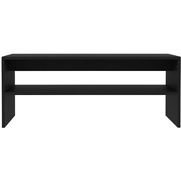 Konferenční stolek černý 100x40x40 cm dřevotříska (800127)