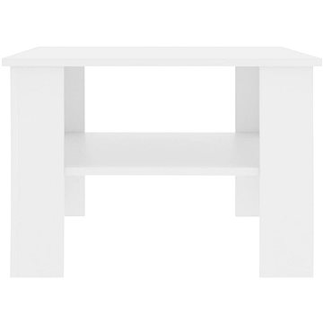 Konferenční stolek bílý 60x60x42 cm dřevotříska (800207)