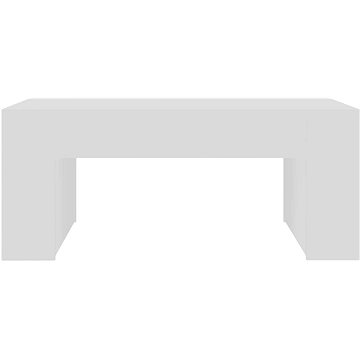 Konferenční stolek bílý 100x60x42 cm dřevotříska (802111)