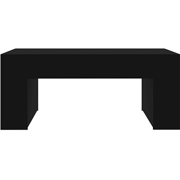 Konferenční stolek černý 100x60x42 cm dřevotříska (802112)