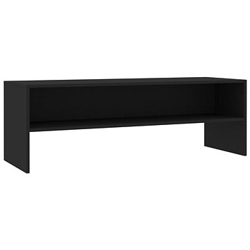 TV stolek černý 120x40x40 cm dřevotříska (800037)