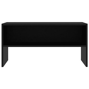 TV stolek černý 80x40x40 cm dřevotříska (800055)