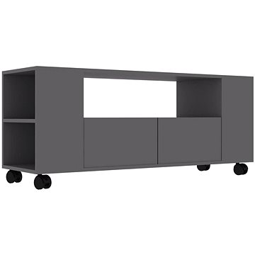 TV stolek šedý 120x35x43 cm dřevotříska (801348)