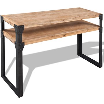 Konzolový stolek z masivního akáciového dřeva 120x40x85 cm (243915)
