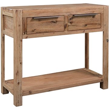 Konzolový stolek 82x33x73 cm masivní akáciové dřevo (245684)